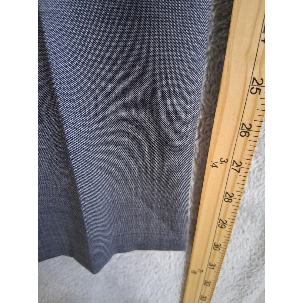 J.Crew Ludlow Pants 34x30 Grey Four Season Wool Flat Front Preppy Office Classic